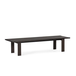 Bancheta maro din lemn 140 cm Atheron Thai Natura