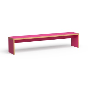 Bancheta roz zmeura 220 cm Dev HKliving