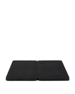 Baza pentru pat gri din textil 160x200 cm Under Graphite Kave Home