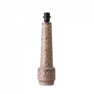 Baza veioza maro/alba din ceramica 45 cm Doris HKliving
