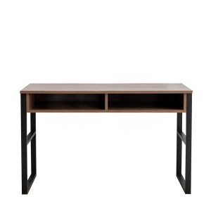 Birou maro/negru din metal 60x120 cm Nove The Home Collection
