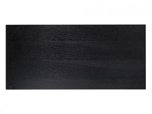 Blat negru din lemn 95x200 cm Oakura Richmond Interiors
