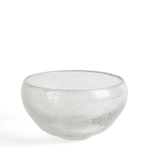 Bol decorativ transparent din sticla 31 cm Sirau Kave Home