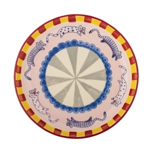 Bol multicolor din ceramica 30 cm Missy Bloomingville
