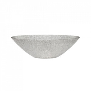 Bol transparent din sticla 25 cm Fuyu Hubsch