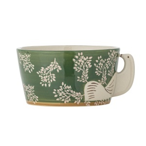 Bol verde din ceramica 460 ml Hezha Bloomingville