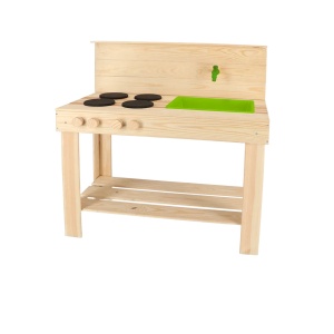 Bucatarie joaca maro din lemn Mud Esschert Design