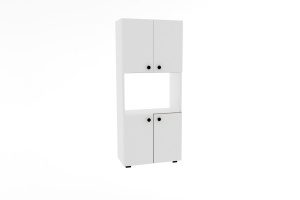 Bufet alb 140 cm Ayaz The Home Collection