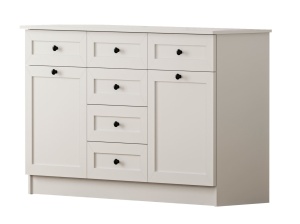 Bufet inferior alb 130 cm Dohe The Home Collection