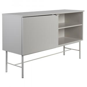 Bufet inferior alb din metal 124 cm Cayo Quiet Object