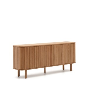 Bufet inferior maro deschis din lemn 180 cm Mailen Kave Home