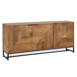 Bufet inferior maro din lemn 170 cm Nereida The Home Collection