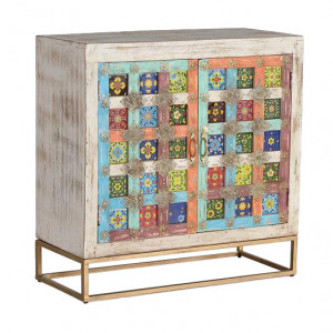 Bufet inferior multicolor din lemn 90 cm Tánger Giner y Colomer