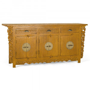 Bufet inferior ocru din lemn 180 cm Ostuni Giner y Colomer