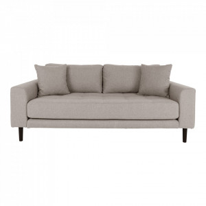 Canapea grej din textil 2,5 persoane Rema House Nordic