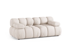 Canapea modulara bej din textil pentru 2 persoane Bellis Liberty Micadoni