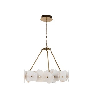 Candelabru din metal auriu Melissa Thai Natura