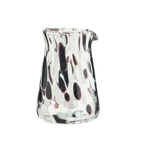 Carafa maro/alba din sticla 200 ml Sophy Madam Stoltz