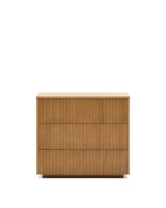 Comoda maro 90 cm Helvine Kave Home