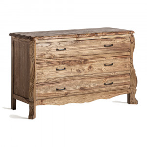 Comoda maro din lemn 138 cm Brixton Vical Home