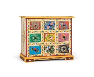 Comoda multicolora din lemn 70 cm Silon Giner y Colomer