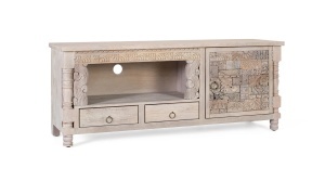 Comoda TV maro din lemn 150 cm Origin Giner y Colomer