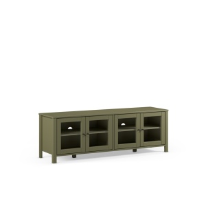 Comoda TV verde din lemn 150 cm Alessandra The Home Collection