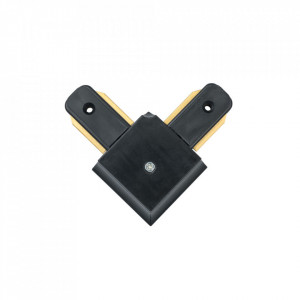 Conector electric negru din metal Track-System Markt MW Glasberg