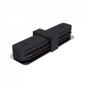 Conector electric negru din plastic pentru sina Track Accesory Black Maytoni
