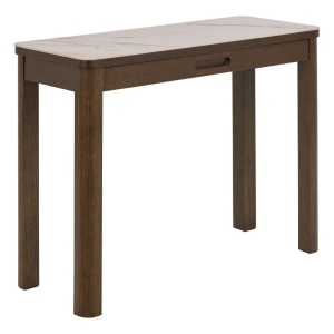 Consola crem/maro din ceramica 100 cm Southampton Quiet Object