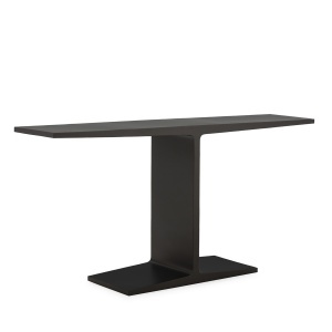 Consola neagra din metal 176 cm Henan Thai Natura
