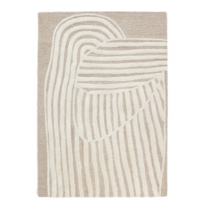 Covor bej din fibre 160x230 cm Colire Kave Home