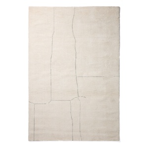 Covor ecru din fibre sintetice 200x300 cm Lisdan Kave Home