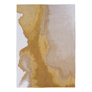 Covor galben din fibre sintetice Sunset Louis de Poortere (diverse dimensiuni)