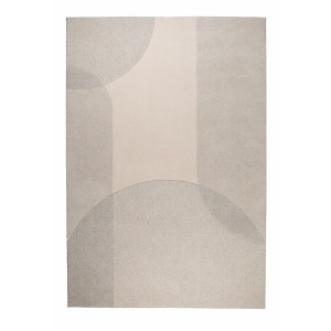Covor gri/crem din fibre 200x300 cm Dream Zuiver