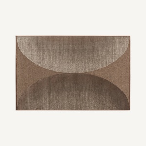 Covor maro din fibre sintetice 200x300 cm Akbar Vical Home