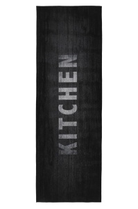 Covor pentru bucatarie gri din fibre sintetice 60x180 cm Luna Kitchen Lalee