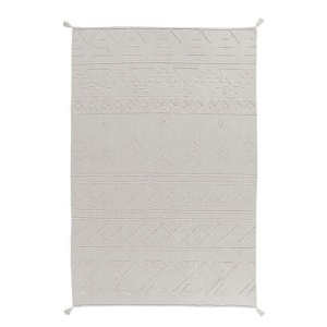 Covor pentru copii crem din bumbac 200x300 cm Tribu Lorena Canals