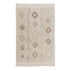 Covor pentru copii multicolor din bumbac 140x200 cm Kaarol Earth Lorena Canals