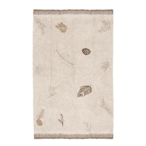 Covor pentru copii multicolor din bumbac 170x240 cm Pine Forest Lorena Canals