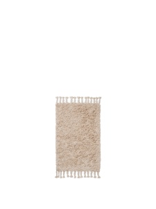 Covoras alb antic din bumbac 50x70 cm Amass Ferm Living