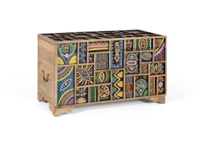 Cufar multicolor din lemn Noosa Giner y Colomer
