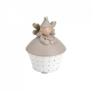 Cutie gri din fibre sintetice Lil Fairy Amadeus Les Petits