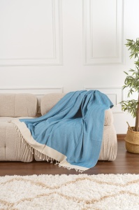 Cuvertura turcoaz din fibre 150x200 cm Baliksirti The Home Collection