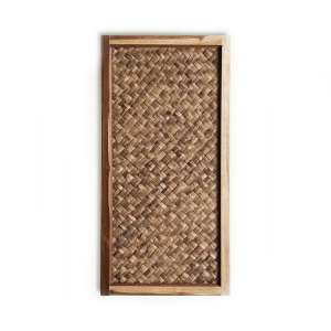 Decoratiune de perete maro din fibre naturale 50x100 cm Mason Vical Home