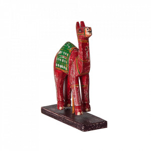 Decoratiune multicolora din lemn 23 cm Camel Vical Home