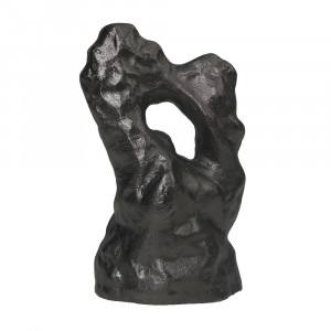 Decoratiune neagra din metal 28 cm Grotto Ferm Living