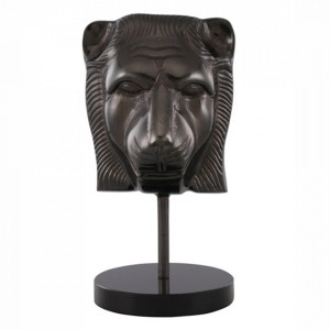 Decoratiune neagra din otel 42 cm Lion King Van Roon Living
