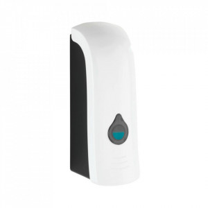 Dispenser sapun lichid de perete alb/negru din plastic 280 ml Ranera Wenko