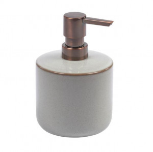Dispenser sapun lichid gri din ceramica 10x15 cm Chavela Kave Home